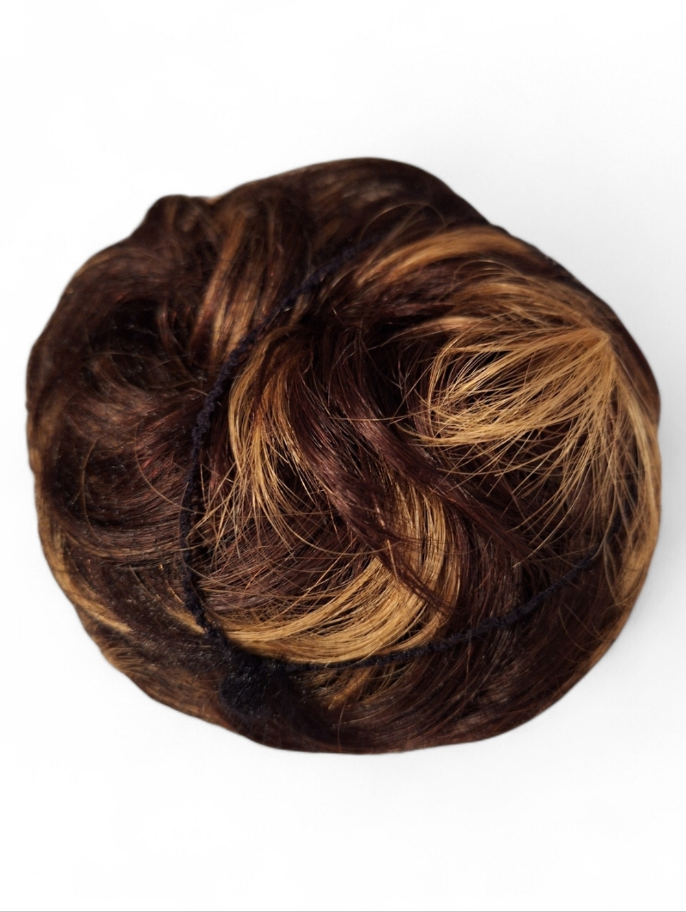 Real Human Hair Messy Bun Hair Piece For FANCY DATE NIGHT or PARTY EVENING OUT
